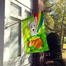 Load image into Gallery viewer, Westie St. Patrick's Day Flag Canvas House Size BB1970CHF