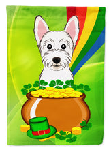 Load image into Gallery viewer, Westie St. Patrick's Day Garden Flag – Decorative Outdoor Yard Flag BB1970GF