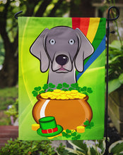 Load image into Gallery viewer, Weimaraner St. Patrick's Day Garden Flag – Decorative Outdoor Yard Flag BB1975GF
