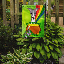 Load image into Gallery viewer, Italian Greyhound St. Patrick's Day Garden Flag – Decorative Outdoor Yard Flag BB1980GF