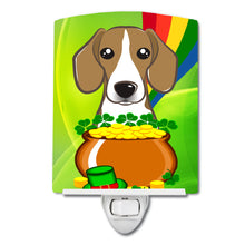 Load image into Gallery viewer, Beagle St. Patrick's Day Ceramic Night Light BB1983CNL