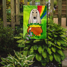 Load image into Gallery viewer, Afghan Hound St. Patrick's Day Garden Flag – Decorative Outdoor Yard Flag BB1988GF