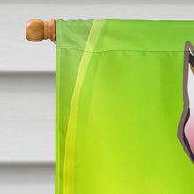 Load image into Gallery viewer, Doberman St. Patrick's Day Flag Canvas House Size BB1989CHF