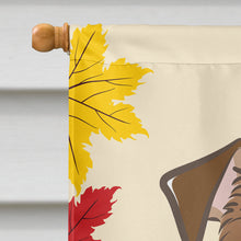Load image into Gallery viewer, Jack Russell Terrier Thanksgiving Flag Canvas House Size BB2008CHF