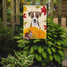Load image into Gallery viewer, Jack Russell Terrier Thanksgiving Garden Flag – Decorative Outdoor Yard Flag BB2008GF