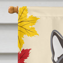Load image into Gallery viewer, Boston Terrier Thanksgiving Flag Canvas House Size BB2009CHF