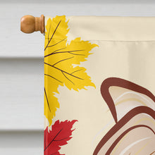 Load image into Gallery viewer, Yorkie Yorkshire Terrier Thanksgiving Flag Canvas House Size BB2010CHF