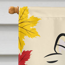 Load image into Gallery viewer, Pomeranian Thanksgiving Flag Canvas House Size BB2013CHF