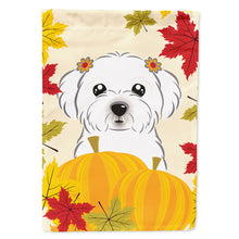 Load image into Gallery viewer, Maltese Thanksgiving Flag Canvas House Size BB2014CHF