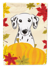 Load image into Gallery viewer, Dalmatian Thanksgiving Garden Flag – Decorative Outdoor Yard Flag BB2016GF