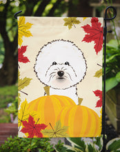 Load image into Gallery viewer, Bichon Frise Thanksgiving Garden Flag – Decorative Outdoor Yard Flag BB2023GF