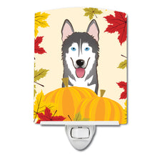 Load image into Gallery viewer, Alaskan Malamute Thanksgiving Ceramic Night Light BB2024CNL