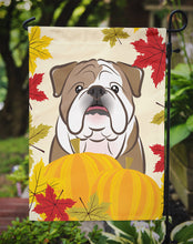 Load image into Gallery viewer, English Bulldog Thanksgiving Garden Flag – Decorative Outdoor Yard Flag BB2025GF