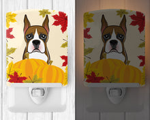 Load image into Gallery viewer, Boxer Thanksgiving Ceramic Night Light BB2029CNL