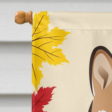 Load image into Gallery viewer, Shiba Inu Thanksgiving Flag Canvas House Size BB2031CHF