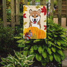 Load image into Gallery viewer, Shiba Inu Thanksgiving Garden Flag – Decorative Outdoor Yard Flag BB2031GF
