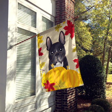 Load image into Gallery viewer, French Bulldog Thanksgiving Flag Canvas House Size BB2033CHF