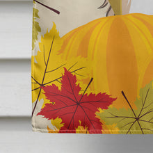 Load image into Gallery viewer, Borzoi Thanksgiving Flag Canvas House Size BB2034CHF
