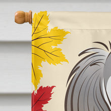 Load image into Gallery viewer, Saluki Thanksgiving Flag Canvas House Size BB2035CHF
