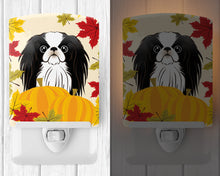 Load image into Gallery viewer, Japanese Chin Thanksgiving Ceramic Night Light BB2036CNL