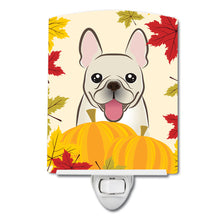 Load image into Gallery viewer, French Bulldog Thanksgiving Ceramic Night Light BB2044CNL