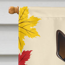Load image into Gallery viewer, Min Pin Thanksgiving Flag Canvas House Size BB2046CHF