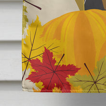 Load image into Gallery viewer, Min Pin Thanksgiving Flag Canvas House Size BB2046CHF