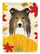Load image into Gallery viewer, Sheltie Thanksgiving Garden Flag – Decorative Outdoor Yard Flag BB2048GF