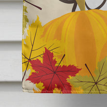Load image into Gallery viewer, Basset Hound Thanksgiving Flag Canvas House Size BB2049CHF