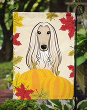 Load image into Gallery viewer, Afghan Hound Thanksgiving Garden Flag – Decorative Outdoor Yard Flag BB2050GF