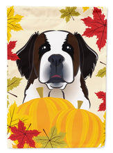 Load image into Gallery viewer, Saint Bernard Thanksgiving Garden Flag – Decorative Outdoor Yard Flag BB2052GF