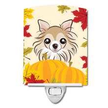 Load image into Gallery viewer, Chihuahua Thanksgiving Ceramic Night Light BB2057CNL