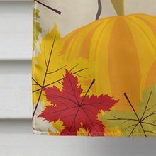 Load image into Gallery viewer, Golden Retriever Thanksgiving Flag Canvas House Size BB2058CHF