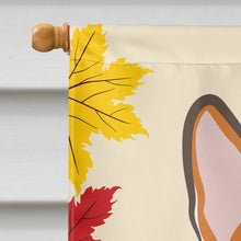 Load image into Gallery viewer, Red Corgi Thanksgiving Flag Canvas House Size BB2060CHF