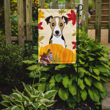 Load image into Gallery viewer, Jack Russell Terrier Thanksgiving Garden Flag – Decorative Outdoor Yard Flag BB2067GF