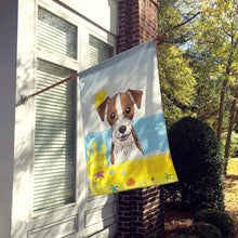 Load image into Gallery viewer, Jack Russell Terrier Summer Beach Flag Canvas House Size BB2070CHF