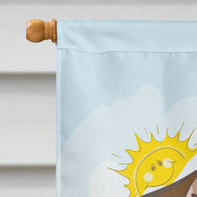 Load image into Gallery viewer, Jack Russell Terrier Summer Beach Flag Canvas House Size BB2070CHF