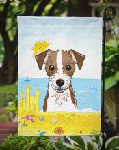 Load image into Gallery viewer, Jack Russell Terrier Summer Beach Garden Flag – Decorative Outdoor Yard Flag BB2070GF