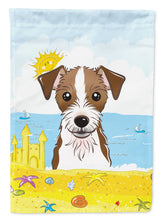 Load image into Gallery viewer, Jack Russell Terrier Summer Beach Garden Flag – Decorative Outdoor Yard Flag BB2070GF
