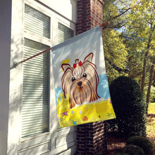 Load image into Gallery viewer, Yorkie Yorkshire Terrier Summer Beach Flag Canvas House Size BB2072CHF