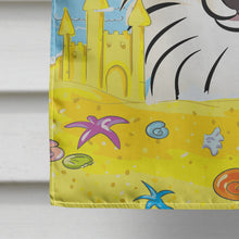 Load image into Gallery viewer, Pomeranian Summer Beach Flag Canvas House Size BB2075CHF