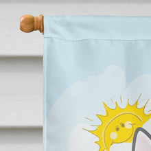 Load image into Gallery viewer, Bull Terrier Summer Beach Flag Canvas House Size BB2077CHF