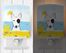 Load image into Gallery viewer, Bull Terrier Summer Beach Ceramic Night Light BB2077CNL