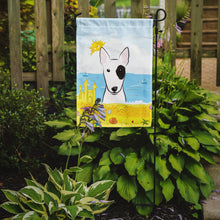 Load image into Gallery viewer, Bull Terrier Summer Beach Garden Flag – Decorative Outdoor Yard Flag BB2077GF