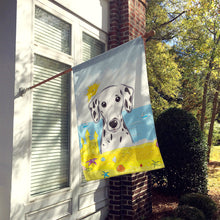 Load image into Gallery viewer, Dalmatian Summer Beach Flag Canvas House Size BB2078CHF