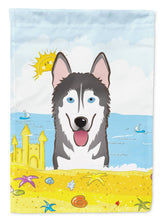 Load image into Gallery viewer, Alaskan Malamute Summer Beach Garden Flag – Decorative Outdoor Yard Flag BB2086GF