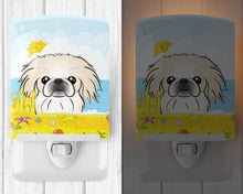 Load image into Gallery viewer, Pekingese Summer Beach Ceramic Night Light BB2089CNL