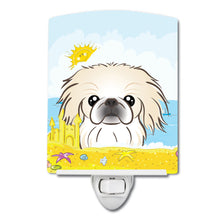 Load image into Gallery viewer, Pekingese Summer Beach Ceramic Night Light BB2089CNL