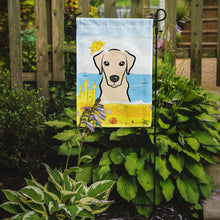 Load image into Gallery viewer, Yellow Labrador Summer Beach Garden Flag – Decorative Outdoor Yard Flag BB2090GF