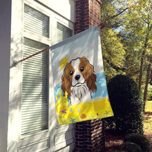 Load image into Gallery viewer, Cavalier Spaniel Summer Beach Flag Canvas House Size BB2092CHF